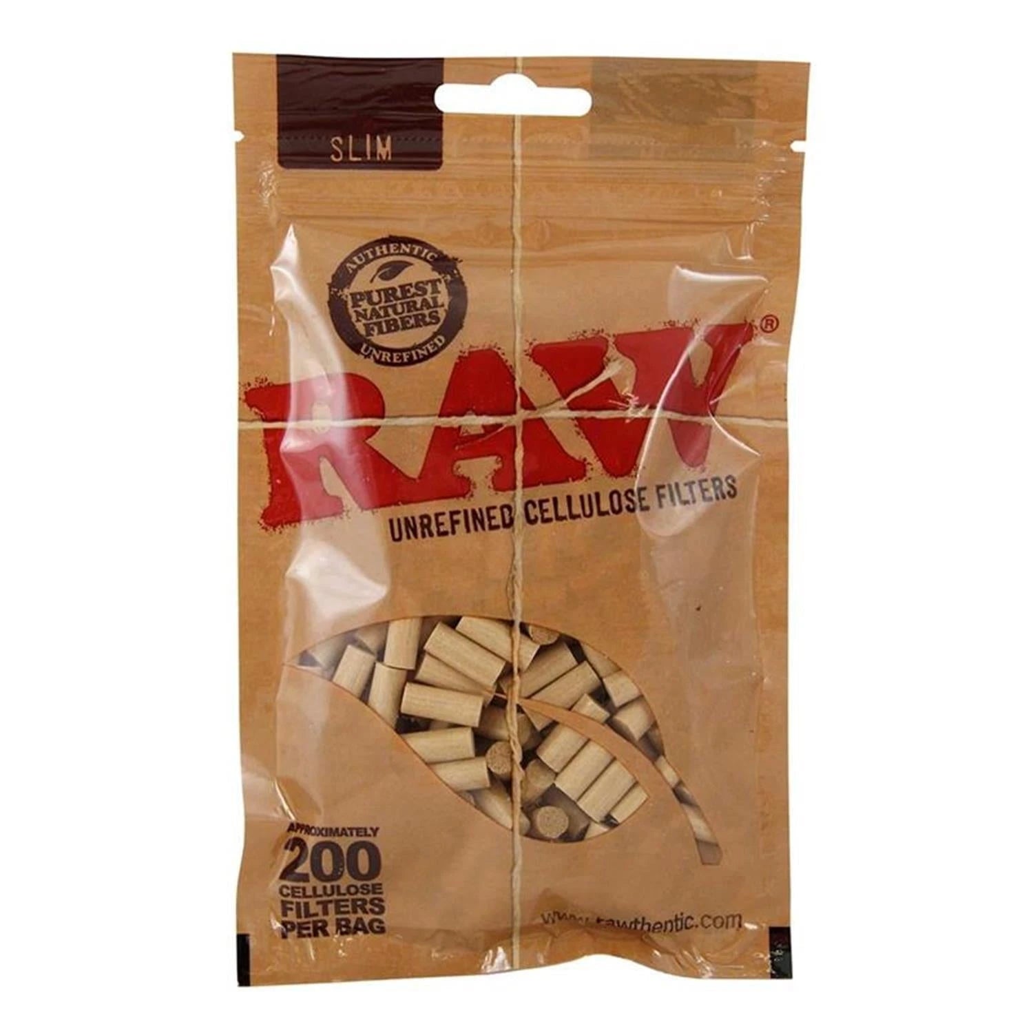 RAW Cellulose Filter Slim - 200 Stück RAW